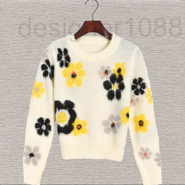 women's sweaters designer 2022 spring and autumn sweet hanging short flower print round neck girl's sense of mahai sweater small r, White;black
women's sweaters designer 2022 spring and autumn sweet hanging short flower print round neck girl's sense of mahai sweater small r, White;black
