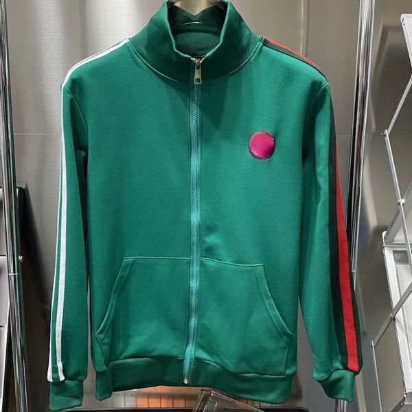gu mens jacket clover embroidered baseball jackets men women color blocking stand up collar zipper cardigan coat fashion sportswear large si, Black
gu mens jacket clover embroidered baseball jackets men women color blocking stand up collar zipper cardigan coat fashion sportswear large si, Black