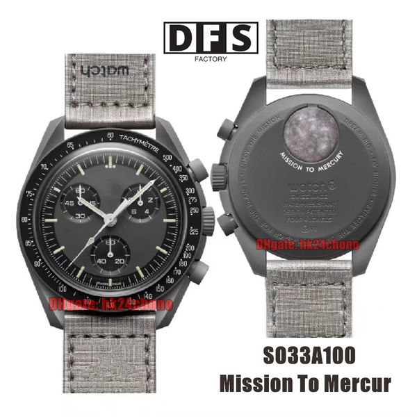 2022 bioceramic moonswatch swiss quqrtz chronograph mens watch so33a100 mission to mercury 42mm gray dial textile strap ladies sports watche, Slivery;brown
2022 bioceramic moonswatch swiss quqrtz chronograph mens watch so33a100 mission to mercury 42mm gray dial textile strap ladies sports watche, Slivery;brown