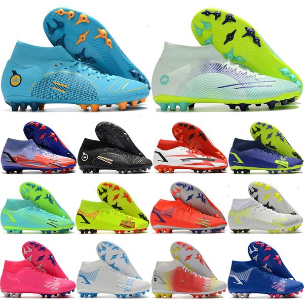 send with bag mercurial superfly 8 academy ag soccer boots mens dream speed 5 ronaldo mbappe football cleats soft leather trainers socks soc, Black
send with bag mercurial superfly 8 academy ag soccer boots mens dream speed 5 ronaldo mbappe football cleats soft leather trainers socks soc, Black