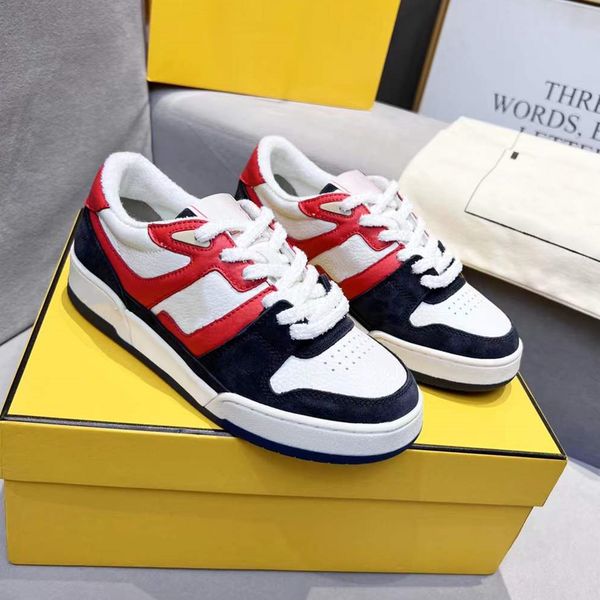 thick bottom vintage sports skateboard shoes level leather suede stitching mixed color low cut casual running trainers luxury designer platf
thick bottom vintage sports skateboard shoes level leather suede stitching mixed color low cut casual running trainers luxury designer platf