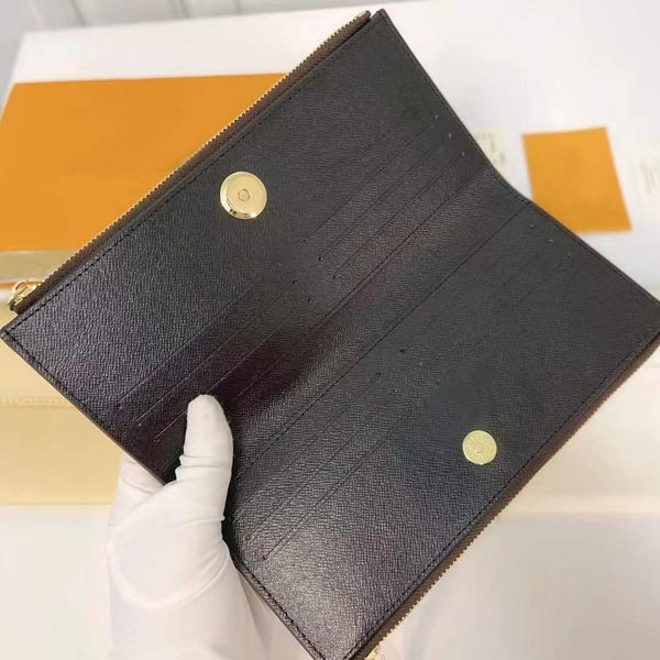 lady wallets fashion designer leather long purse zipper pouch coin purse card holder luxury clutch bag for women brown flower key case ladie, Red;black
lady wallets fashion designer leather long purse zipper pouch coin purse card holder luxury clutch bag for women brown flower key case ladie, Red;black