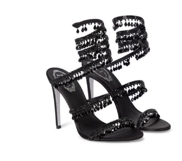 brands bridal sandals cleo embellished satin leather women high heels strappy crystal embellishments bridal dress evening gladiator, Black
brands bridal sandals cleo embellished satin leather women high heels strappy crystal embellishments bridal dress evening gladiator, Black