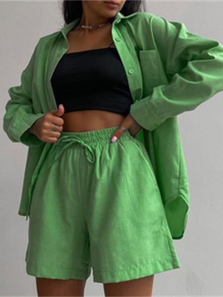 casual loungewear matching set summer cotton women tracksuit long sleeve oversized shirt and mini shorts two piece set 220524, White
casual loungewear matching set summer cotton women tracksuit long sleeve oversized shirt and mini shorts two piece set 220524, White