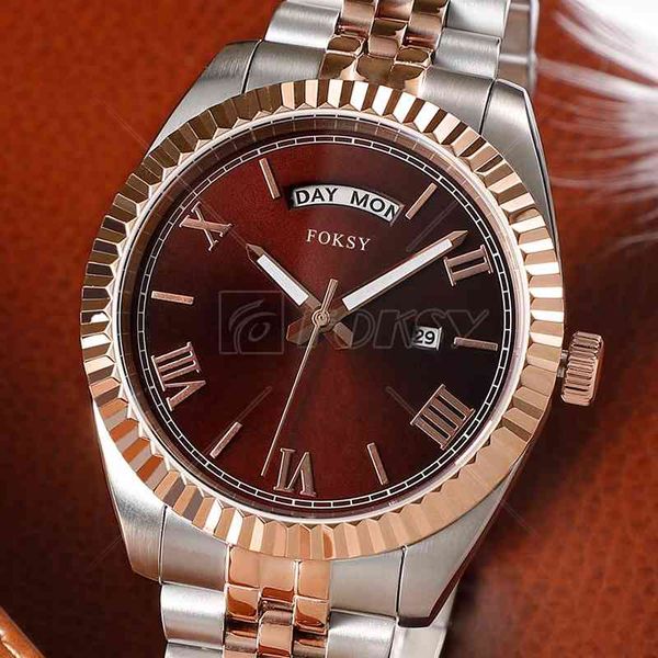 oem quartz sunray simple wrist watch luxury dign, Slivery;brown 
oem quartz sunray simple wrist watch luxury dign, Slivery;brown