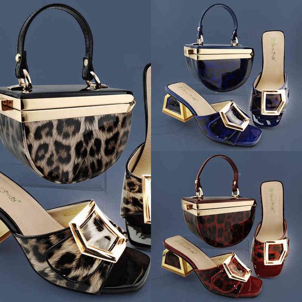 dress shoes italian design leopard spots pattern women and bag matching set patent leather for party fashion comfortable middle 220722, Black
dress shoes italian design leopard spots pattern women and bag matching set patent leather for party fashion comfortable middle 220722, Black