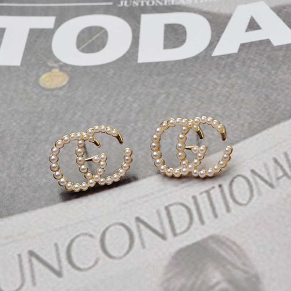 new luxury pearl g letters designer stud earrings for women party wedding jewelry gift, Golden
new luxury pearl g letters designer stud earrings for women party wedding jewelry gift, Golden