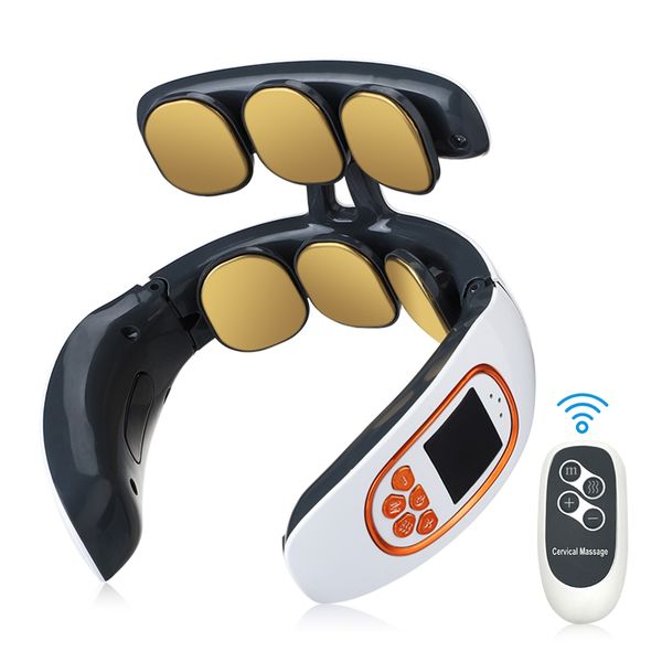 6 heads smart electric neck and back pulse massager tens wireless heat cervical vertebra relax pain kneading massage machinenew
6 heads smart electric neck and back pulse massager tens wireless heat cervical vertebra relax pain kneading massage machinenew