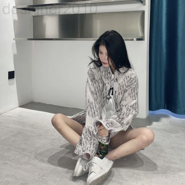 women's polos designer d family 2022 spring and summer new couple style old flower full printed letters washed long sleeved casual shir, White
women's polos designer d family 2022 spring and summer new couple style old flower full printed letters washed long sleeved casual shir, White