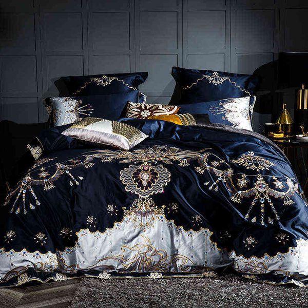 1000tc egyptian cotton blue purple bedding set luxury king size bed sheet set embroidery duvet cover parure de lit adulte h220412
1000tc egyptian cotton blue purple bedding set luxury king size bed sheet set embroidery duvet cover parure de lit adulte h220412