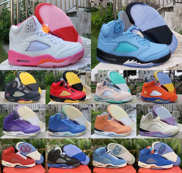 jumpman 5 men basketball shoes 5s pinksicle easter bean concord bluebird unc pe oreo 6 6s mens trainers outdoor sports sneakers size 7-13
jumpman 5 men basketball shoes 5s pinksicle easter bean concord bluebird unc pe oreo 6 6s mens trainers outdoor sports sneakers size 7-13