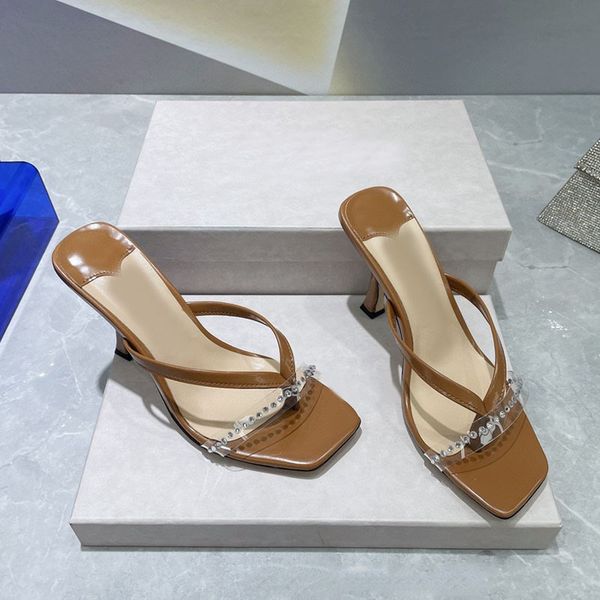 new summer slippers square toe women slippers transparent pvc woman shoes rhinestones flip flops high heels genuine leather, Black
new summer slippers square toe women slippers transparent pvc woman shoes rhinestones flip flops high heels genuine leather, Black
