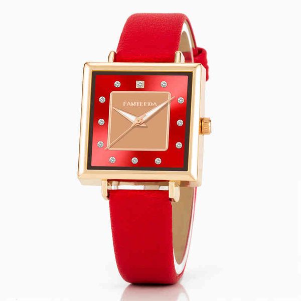 2022 popular korean leisure fashion belt simple square women's student quartz watch, Slivery;golden
2022 popular korean leisure fashion belt simple square women's student quartz watch, Slivery;golden