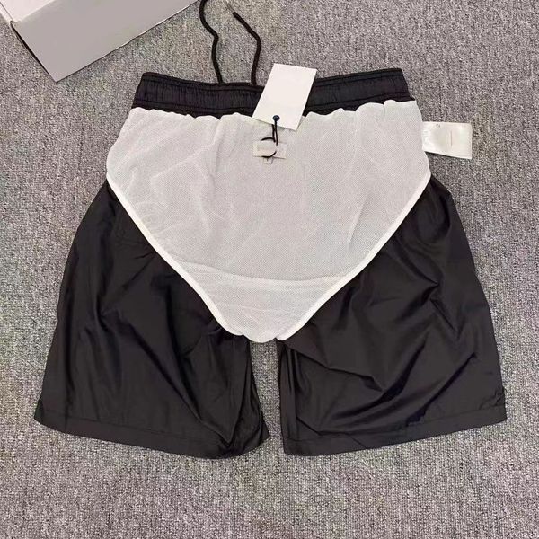 shorts mens mesh designer womens summer swim shorts france sports breathable beach frenulum short pants, White;black
shorts mens mesh designer womens summer swim shorts france sports breathable beach frenulum short pants, White;black