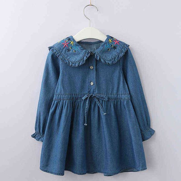 melario girls dress new autumn kids flower embroidery ruffled long sleeve drawstring princess dresses for 3-11 years y220510, Red;yellow
melario girls dress new autumn kids flower embroidery ruffled long sleeve drawstring princess dresses for 3-11 years y220510, Red;yellow