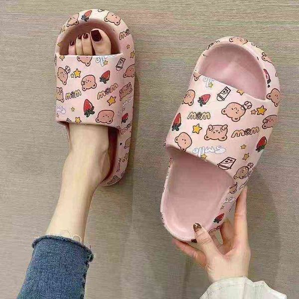 little bear slippers, cute girl, feeling of stepping on excrement, thick bottom, fashionable bathroom, home soft bottom, female flip flop, Black
little bear slippers, cute girl, feeling of stepping on excrement, thick bottom, fashionable bathroom, home soft bottom, female flip flop, Black