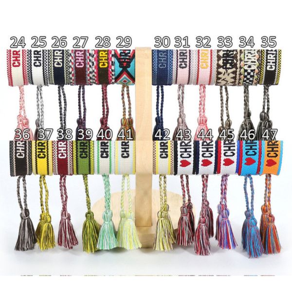 brand fashion friendship charm bracelets bangles women men adjustable embroidery tassel bangle couple braided jewelry designer woven fabrics, Golden;silver
brand fashion friendship charm bracelets bangles women men adjustable embroidery tassel bangle couple braided jewelry designer woven fabrics, Golden;silver