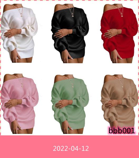 casual dresses off shoulder lantern sleeve knit sweater dress ladies mini long skirt 2021 fall winter women, Black;gray
casual dresses off shoulder lantern sleeve knit sweater dress ladies mini long skirt 2021 fall winter women, Black;gray