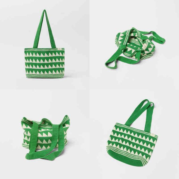 evening bags brand crochet knitting handbags women s children s big tote ladies hand weaving shoulder fashion handle purses 220428
evening bags brand crochet knitting handbags women s children s big tote ladies hand weaving shoulder fashion handle purses 220428