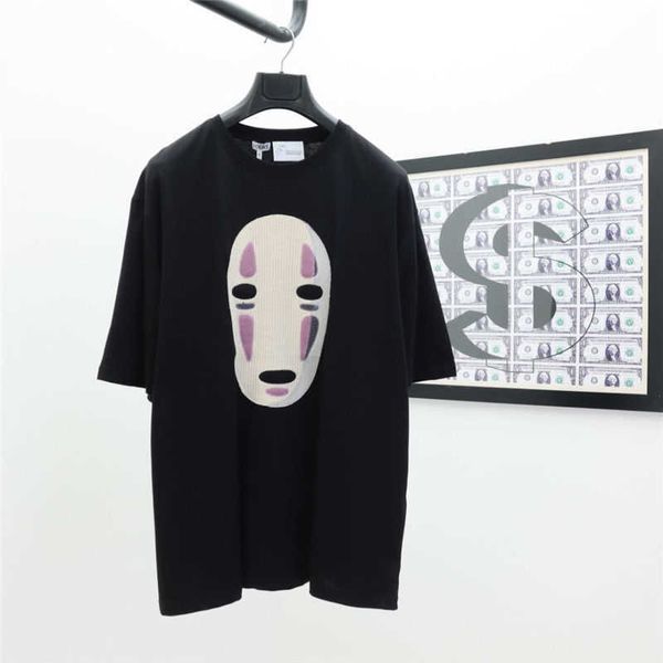 mask cotton summer spirited away faceless print fashion men's and women's round neck short sleeve t-shirt, White;black
mask cotton summer spirited away faceless print fashion men's and women's round neck short sleeve t-shirt, White;black