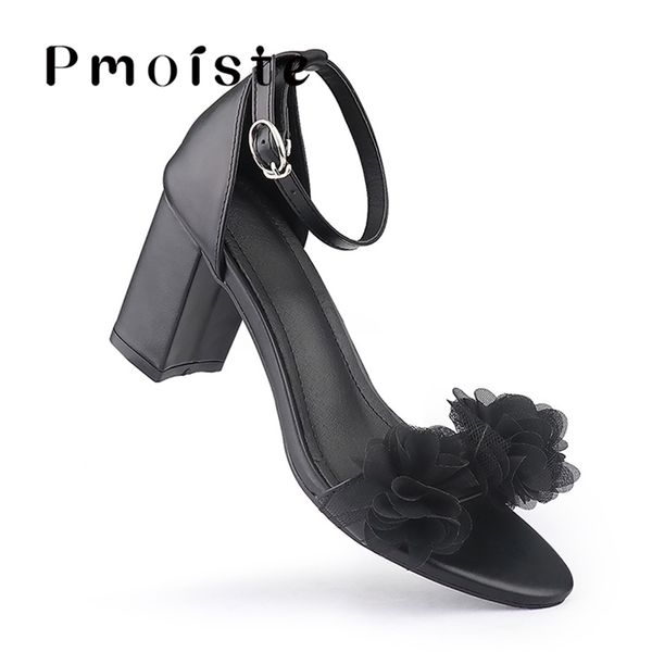 women heels white wedding shoes bride summer elegant ankle buckle ladies heeled sandal flower open toe dress shoes pumps 220507, Black
women heels white wedding shoes bride summer elegant ankle buckle ladies heeled sandal flower open toe dress shoes pumps 220507, Black