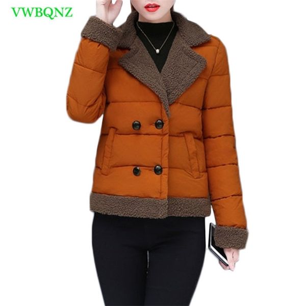 autumn winter new women parkas turn down collar down cotton coat fashion casual short thick cottonpadded jacket outerwear a791 t200114, Black
autumn winter new women parkas turn down collar down cotton coat fashion casual short thick cottonpadded jacket outerwear a791 t200114, Black