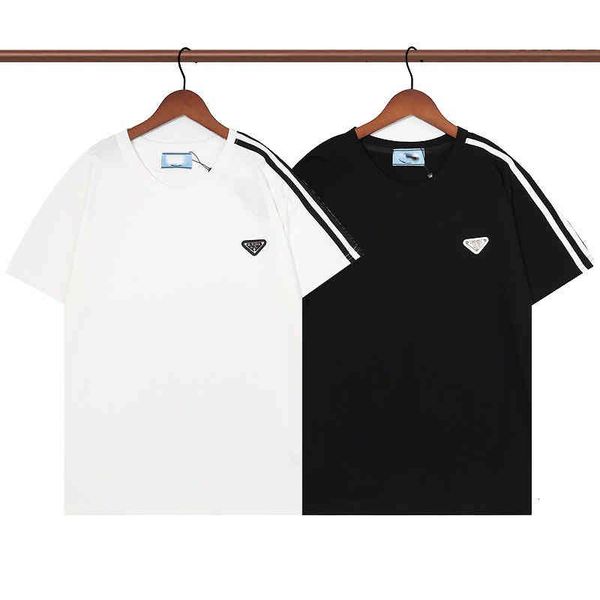 women's t-shirt p home spring and summer triangular badge shoulder webbing splicing double yarn fabric casual loose t-shirt 9mcu i8zj, White
women's t-shirt p home spring and summer triangular badge shoulder webbing splicing double yarn fabric casual loose t-shirt 9mcu i8zj, White