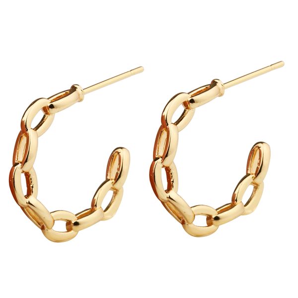 14k gold plated chain stud earring for women female trend chain earrings jewelry, Golden;silver
14k gold plated chain stud earring for women female trend chain earrings jewelry, Golden;silver