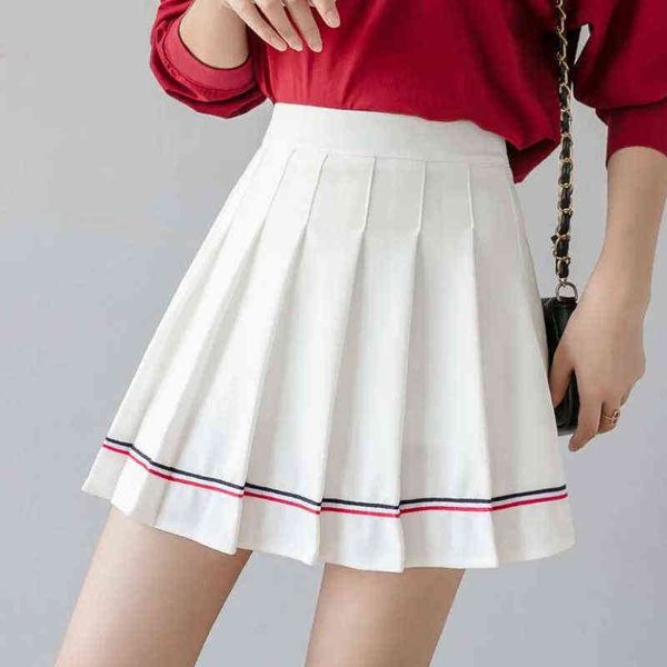 zoki striped women pleated skirts high waist elastic summer a line girls dance mini skirt white fashion sweet female 221225, Black
zoki striped women pleated skirts high waist elastic summer a line girls dance mini skirt white fashion sweet female 221225, Black