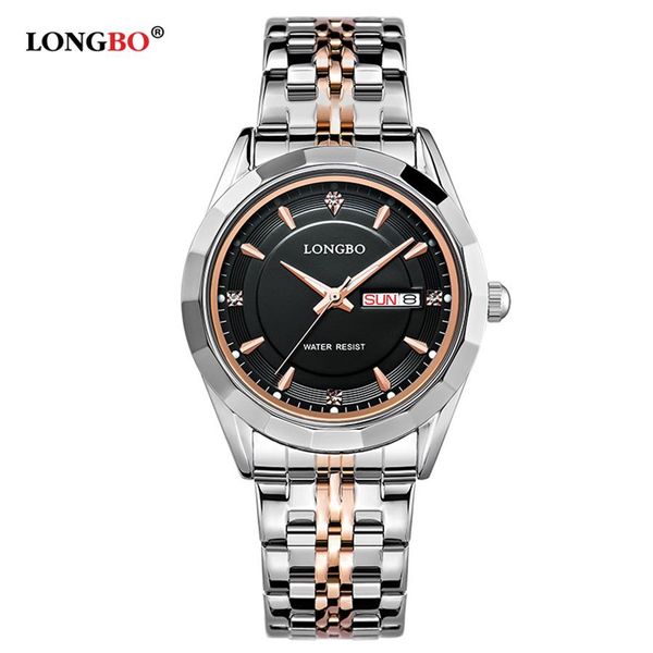 longbo relogio masculino luxury brand full stainless steel analog display date quartz watch business watch men women watch 80164310m, Slivery;brown
longbo relogio masculino luxury brand full stainless steel analog display date quartz watch business watch men women watch 80164310m, Slivery;brown
