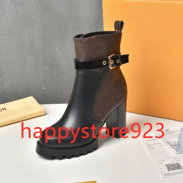 women designer ankle boots luxury martin boot outdoor winter leather flat sneakers 050, Black
women designer ankle boots luxury martin boot outdoor winter leather flat sneakers 050, Black