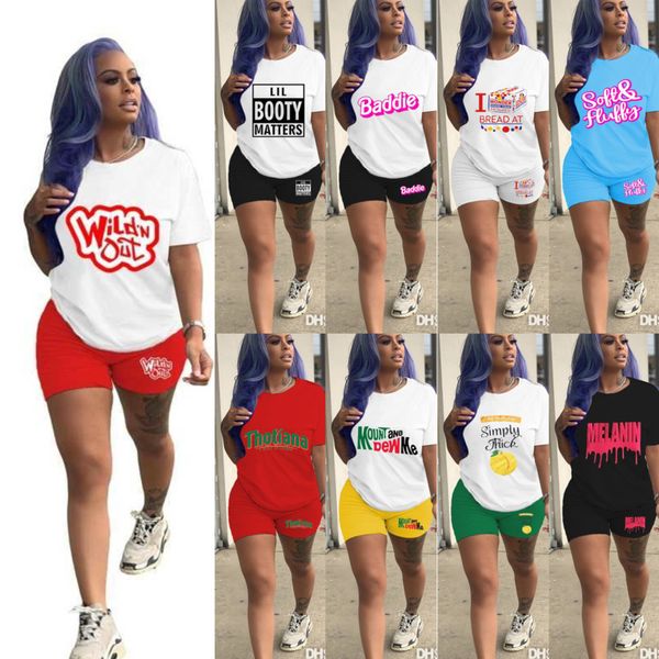 retail 2022 designer women tracksuits 2 piece set yoga pants outfits letter printed short sleeve t shirt shorts suit ladies casual clothing, Gray
retail 2022 designer women tracksuits 2 piece set yoga pants outfits letter printed short sleeve t shirt shorts suit ladies casual clothing, Gray