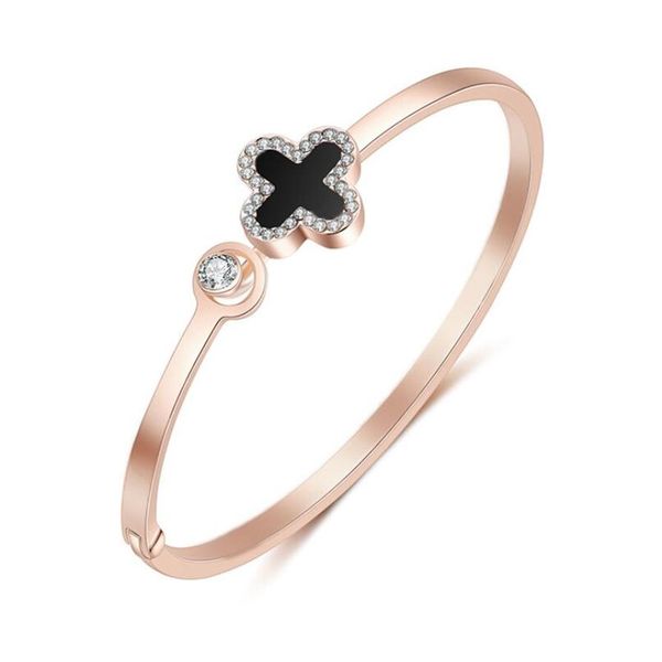 rose gold bracelet wild clover bracelet watch accessories lucky grass bracelet honeymoon birthday gifts271t, Black
rose gold bracelet wild clover bracelet watch accessories lucky grass bracelet honeymoon birthday gifts271t, Black