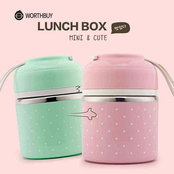 worthbuy cute japanese lunch box for kids portable outdoor stainless steel bento leakproof food container kitchen j220707
worthbuy cute japanese lunch box for kids portable outdoor stainless steel bento leakproof food container kitchen j220707