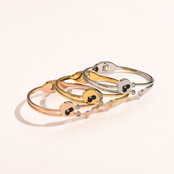 charm bracelets women bangle luxury designer jewelry crystal 18k gold plated 925 silver plated stainless steel lovers gift bangles mens brac, Black
charm bracelets women bangle luxury designer jewelry crystal 18k gold plated 925 silver plated stainless steel lovers gift bangles mens brac, Black