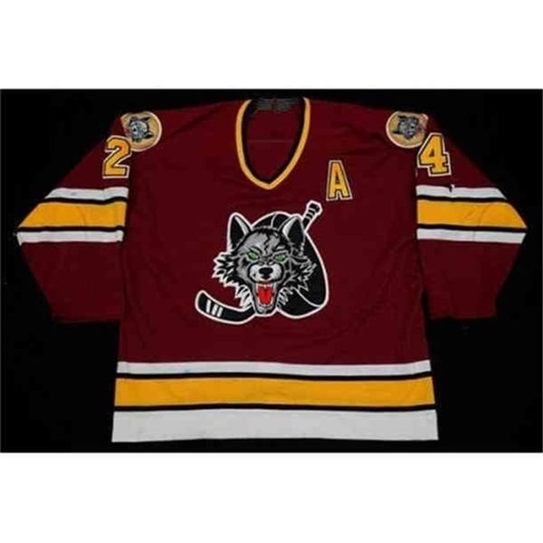 c26 nik1 chicago wolves 14 matt anderson 7 chelios31 pasi nurminen 28 ryan garbutt 25 faxel 24 derek mackenzie 23 bill sweatt hockey jersey, Black
c26 nik1 chicago wolves 14 matt anderson 7 chelios31 pasi nurminen 28 ryan garbutt 25 faxel 24 derek mackenzie 23 bill sweatt hockey jersey, Black