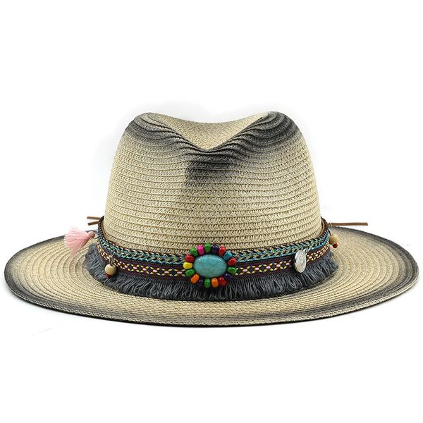 simple vintage panama hat men straw fedora male sun hat women summer beach british style chapeau jazz trilby cap sombrero, Blue;gray
simple vintage panama hat men straw fedora male sun hat women summer beach british style chapeau jazz trilby cap sombrero, Blue;gray