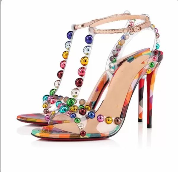 summer new style pvc stud sandals comfortable ladies high heels luxury party dress wedding eu35-43 with box, Black
summer new style pvc stud sandals comfortable ladies high heels luxury party dress wedding eu35-43 with box, Black