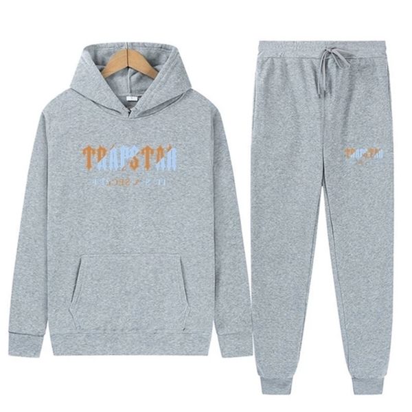 brand trapstar printed sportswear men 15 colors warm two pieces loose hoodie sweatshirt pants set hoodie jogging 220816, Gray
brand trapstar printed sportswear men 15 colors warm two pieces loose hoodie sweatshirt pants set hoodie jogging 220816, Gray