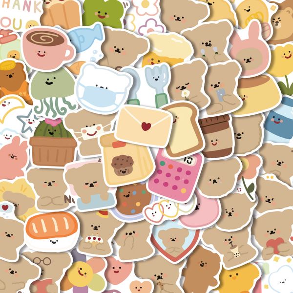 60pcs cartoon bear cup cute waterproof stickers pack for lapphone case decoration material children's stationery car decals
60pcs cartoon bear cup cute waterproof stickers pack for lapphone case decoration material children's stationery car decals