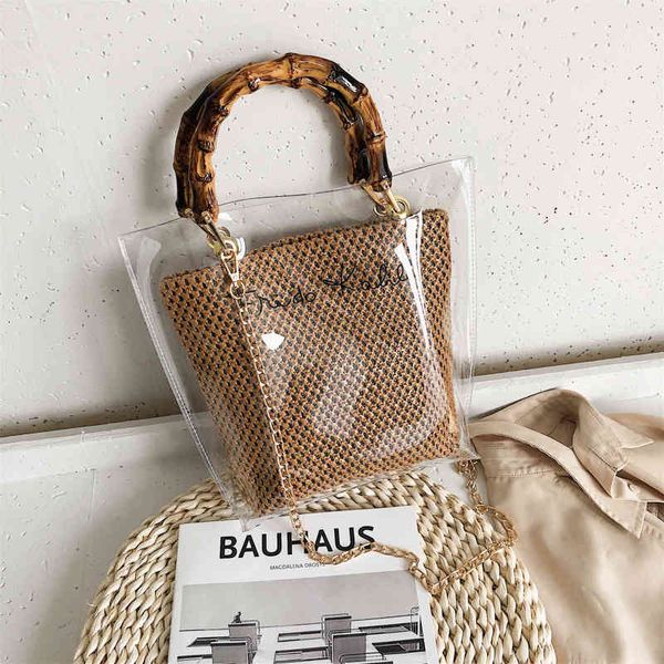bags handbags transparent jelly women's 2022 summer one shoulder child mother large korean woven chain messenger, Black;red
bags handbags transparent jelly women's 2022 summer one shoulder child mother large korean woven chain messenger, Black;red