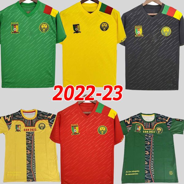 22 23 cameroon national team cameroun soccer jersey 2021 2022 home green aboubakar choupo-moting toko ekambi ganago bassogog football jersey, Black;yellow
22 23 cameroon national team cameroun soccer jersey 2021 2022 home green aboubakar choupo-moting toko ekambi ganago bassogog football jersey, Black;yellow