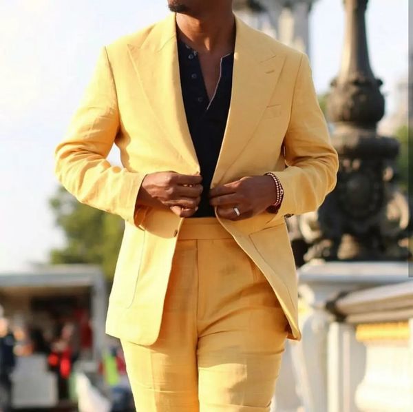 wedding tuxedos yellow men suits blazer slim fit 2 pieces groom dress prom party suits (jacket+pants) custom made, Black;gray
wedding tuxedos yellow men suits blazer slim fit 2 pieces groom dress prom party suits (jacket+pants) custom made, Black;gray