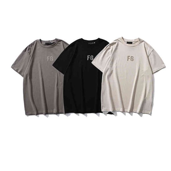 double line ess high street fashion flocking letter men's and women's loose short sleeves high-quality trendy t-shirts, Black
double line ess high street fashion flocking letter men's and women's loose short sleeves high-quality trendy t-shirts, Black