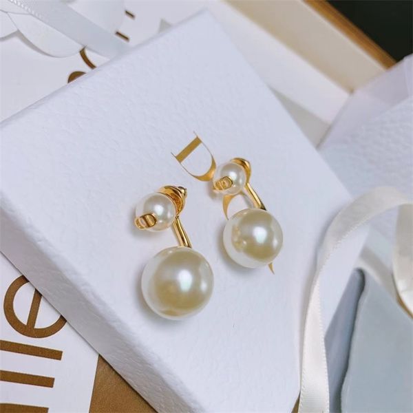 size pearl earrings women's simple and versatile geometric earrings, Golden
size pearl earrings women's simple and versatile geometric earrings, Golden