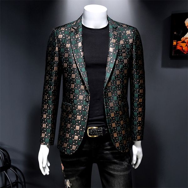 spring blazer men suit stage casual suit silver bleazer for men groom wedding suit lattice grid blazer masculino slim fit 220409, White;black
spring blazer men suit stage casual suit silver bleazer for men groom wedding suit lattice grid blazer masculino slim fit 220409, White;black