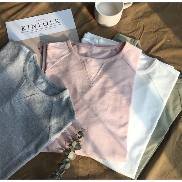 long sleeve cotton t shirt women autumn winter loose casual tee woman thick basic tee shirt girls t200319, White
long sleeve cotton t shirt women autumn winter loose casual tee woman thick basic tee shirt girls t200319, White