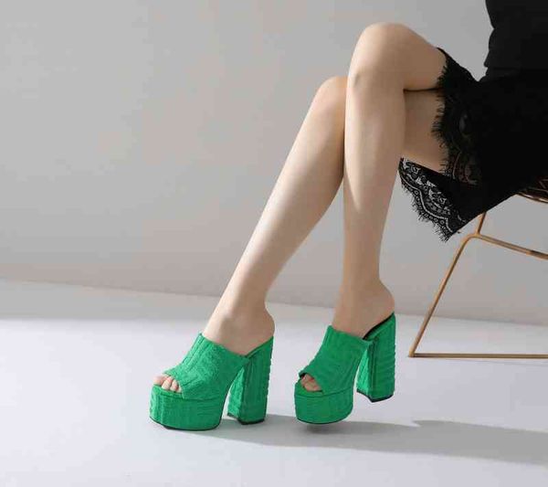 slippers summer thick heel high-heeled slippers women's fish mouth ultra-high waterproof platform large shoes fashion sandals u7lp, Black
slippers summer thick heel high-heeled slippers women's fish mouth ultra-high waterproof platform large shoes fashion sandals u7lp, Black