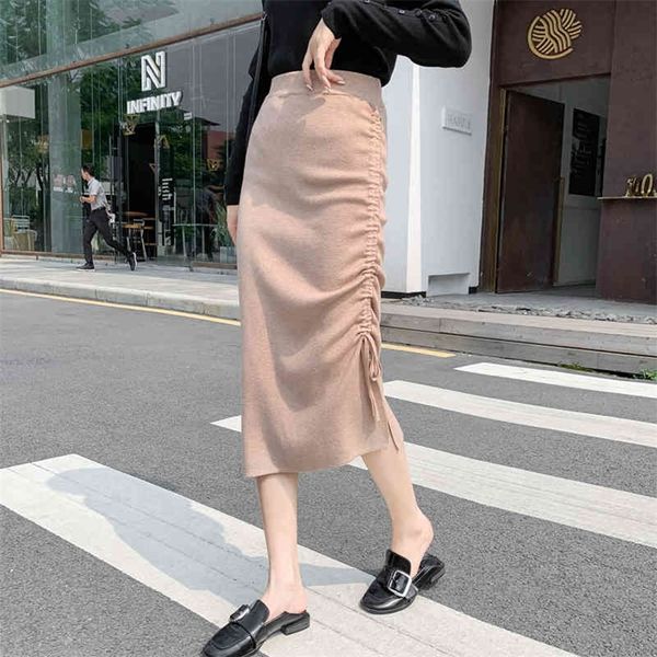 autumn and winter fashion knitted skirts pleated lace-up skirts with hips and high waists are thin woolen skirts women 210412, Black
autumn and winter fashion knitted skirts pleated lace-up skirts with hips and high waists are thin woolen skirts women 210412, Black