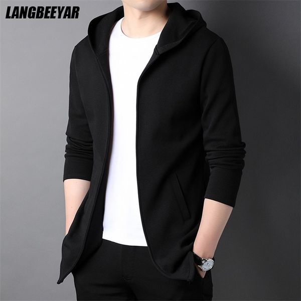 high end brand designer casual fashion stand collar korean style zipper jackets for men solid color hooded coats clothes 220810, Black;brown
high end brand designer casual fashion stand collar korean style zipper jackets for men solid color hooded coats clothes 220810, Black;brown